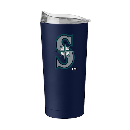 Logo Brands Seattle Mariners 20oz Flipside Powder Coat Tumbler 526-S20PT-34